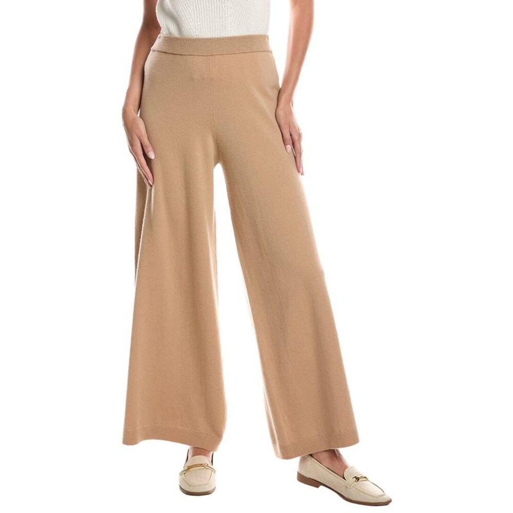 Lafayette 148 New York Womens  Jersey Pant, Tan